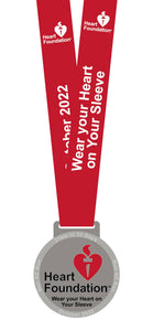 31km in 31 Days Heart on Your Sleeve Medal