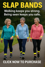 Load image into Gallery viewer, Reflective Slap Bands
