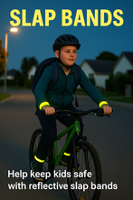 Load image into Gallery viewer, Reflective Slap Bands
