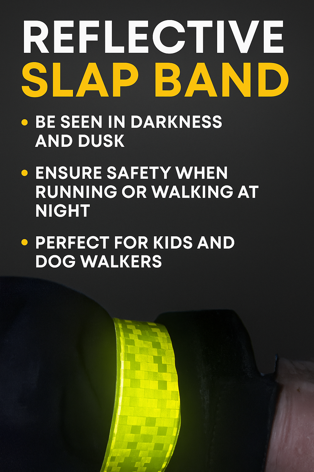 Reflective Slap Bands