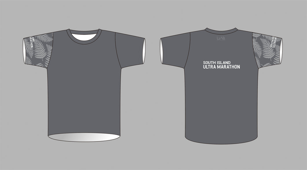 South Island Ultra Marathon - Grey Fern T-Shirt