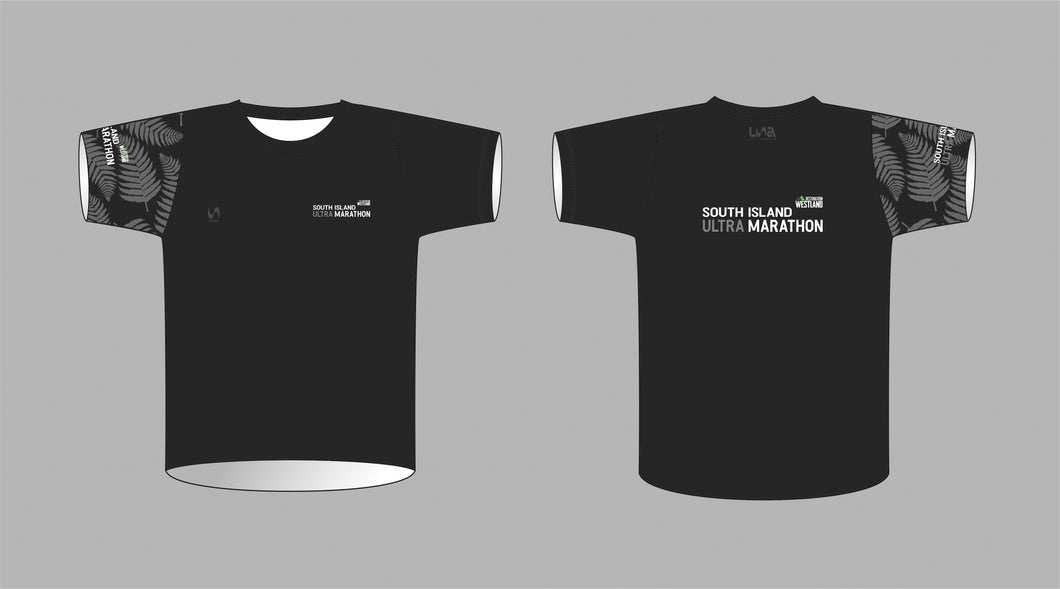South Island Ultra Marathon - Black Fern T-Shirt