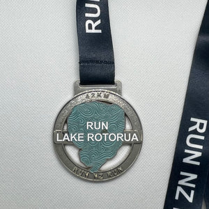 Run Lake Rotorua Medal