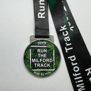 Run The Milford Track Medal