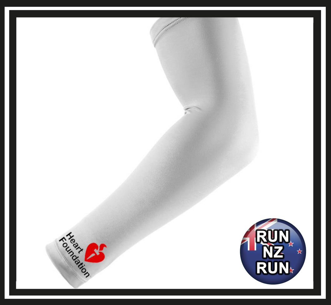 Run NZ Run Heart Foundation Sleeves - One Pair Large