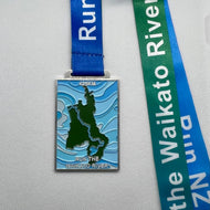 Run The Waikato River Medal
